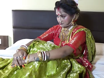 Newly Married Indian Skirt Sudipa Hardcore Honeymoon Sex