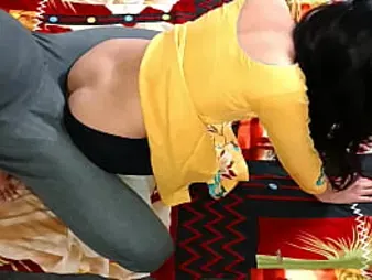 Desi Indian stepmother Hancock gets mischievous and romps rear end-fashion with her phat Pakistani butt