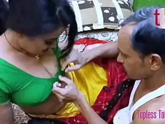 Ultra-kinky Savita Bhabhi gets her phat bra-stuffers and bum drilled stiff by Manasb and kajal
