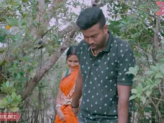 Desi Indian Bhabhi gets her big melons and butt romped in warm outdoor hump