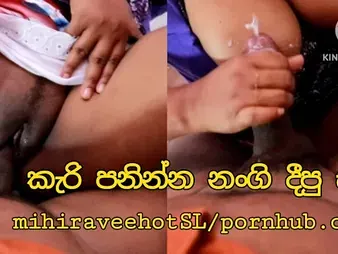 MihiravihotSL's hot and steamy new porno flick featuring a harsh and dirty sri lankan threesome