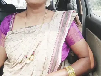 Stepmommy car Bang-out with Red-hot Silk - Part two - Sensational Indian COUGAR with Big Knockers Converses Dirty to Her Sonny in Van