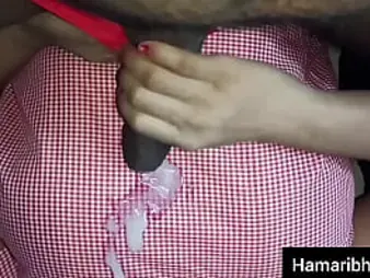 Devi, Abhi's Indian Desi School Sex Vid: Aishwarya Bhabhi woos her educator to give her a rigid H