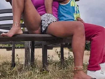 Anika Heart lures a stranger and gets her tight Brazilian arse penetrated in public park