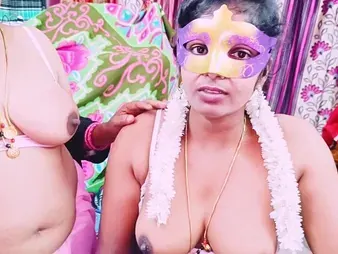 Sizzling Indian amateurs share messy converse while getting their monstrous breasts deep-throated in special HD Threeway action