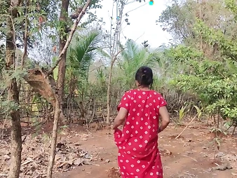 Red-hot Indian MUMMY Mumbai Ashu gets her taut butt penetrated in a ultra-kinky outdoor internal pop-shot hump
