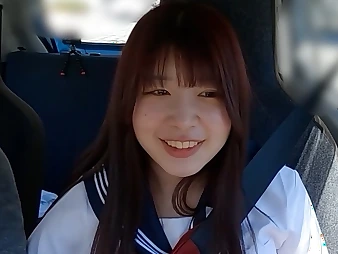 Kasumi-chan, put emphasize university girl with undeceiving flesh, slurps up a rock-hard jizz-shotgun forth put emphasize wheels together with gives a steamy hand-job forth Clutches VIEW