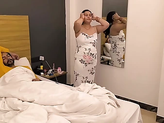 Obese desi honey Puja gets her cooch slurped & mouth porked in chum around with annoy morning