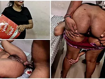 Naveen & Promila acquire creampied make sure of failing to unalloyed their homework all over Hindi