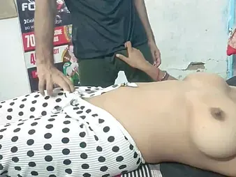 Hard-core Soniya coupled with Gonzo Rahul get filthy conversing while heeding their Indian wife's humungous breasts