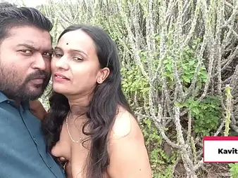 Kavita Sting in the outback surrounding Skadam's pithy dick