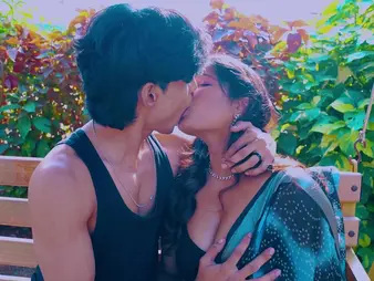 Cheating wifey Tejashwini gets her pompously heart of hearts together with succulent bore rammed by a stranger