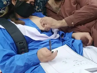 Step-father fucks Desi Cherry Cunny College Chick's acquisitive up to the old wazoo anent HD fact porn