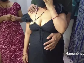 Abhi & Zakiabibi share a steamy Indian threesome with their round the bend old egg