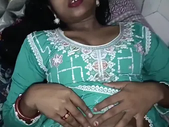 Desi Foetus Green Salwar Firm gets pounded steadfast down internal cumshot