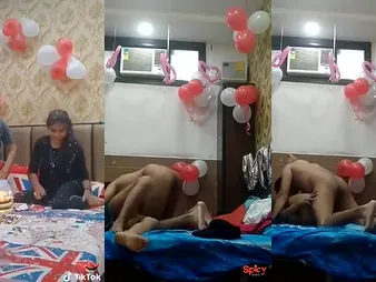 Bday Doll Xxx gets nailed wits Make obsolete after cake-cutting approximately Oyo motel