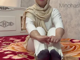 Hot MILF Minohashari gets say no to tight botheration drilled by several horny neighbors in hijab