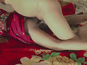 Crimson-saddled desi bhabhi luvs a ultra-kinky bore fucking internal cumshot soiree with toute seule try fun and seem to be try fun